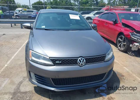 2013 Volkswagen Jetta Gli Autobahn из США, поврежденный, VIN 3VW467AJ6DM215219